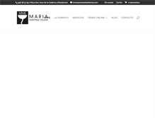 Tablet Screenshot of farmaciamariamartinezeslava.com